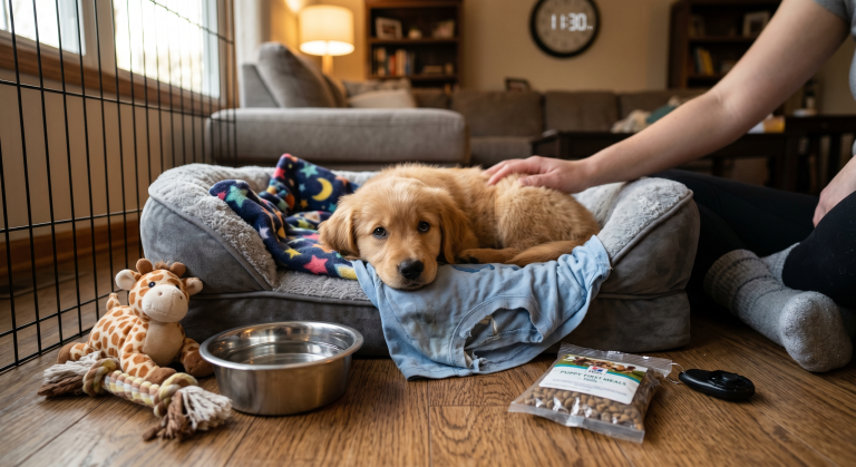 A Survival Guide for Your Puppy’s First 24 Hours