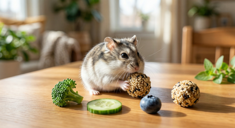 5 Safe and Healthy Treats Your Hamster Will Actually Love