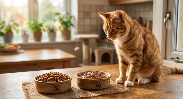 Dry vs. Wet Food: The Vet-Approved Guide to Cat Nutrition and Hydration